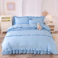 Premium Duvet Set _ Sky Blue
