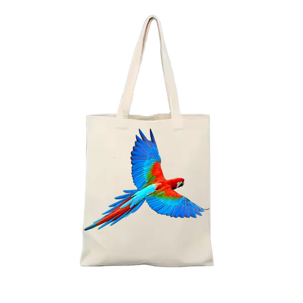 Digital Printed Casual Handbag for Grocery Shopping & Everyday Use
