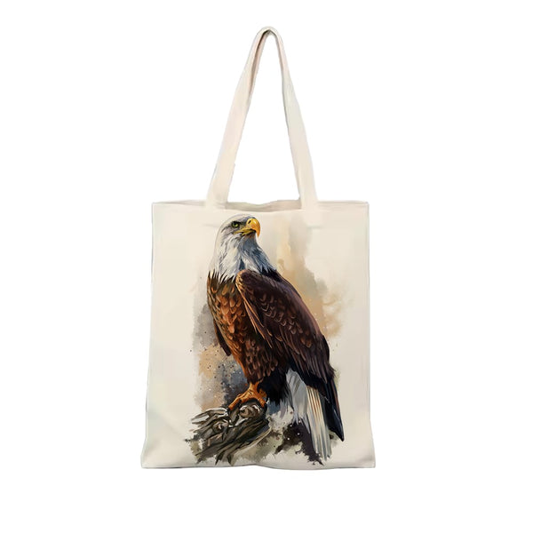 Digital Printed Casual Handbag for Grocery Shopping & Everyday Use