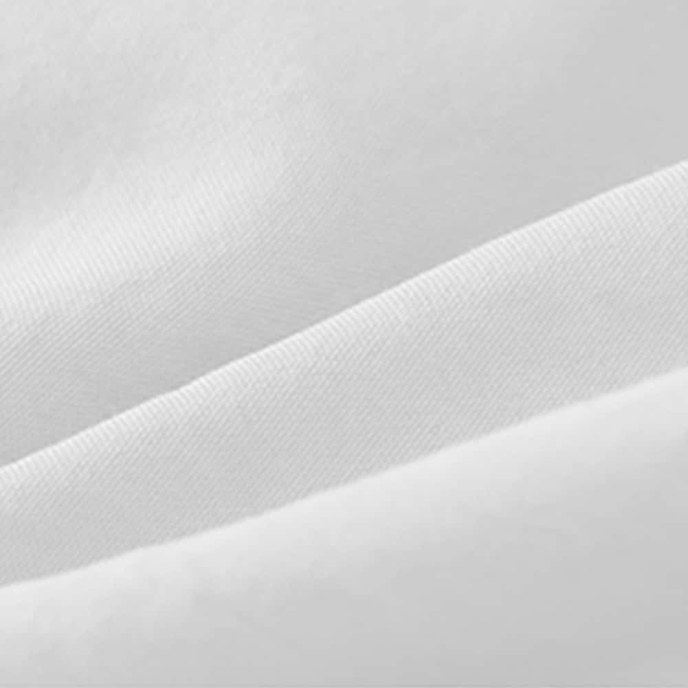 Luxury Ruffle Duvet Set 8 Pieces - White