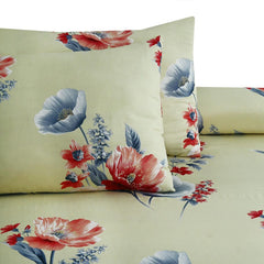 3Pcs Printed Bedsheet - PB101